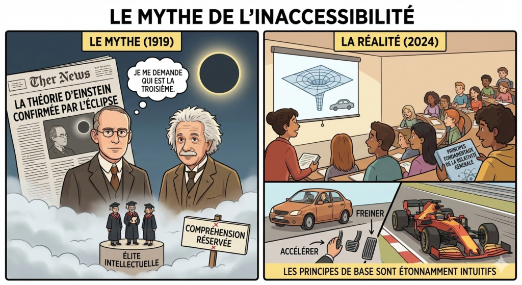 Comprendre enfin la Relativité Générale (sans être mathématicien) gemini generated image k960qvk960qvk960