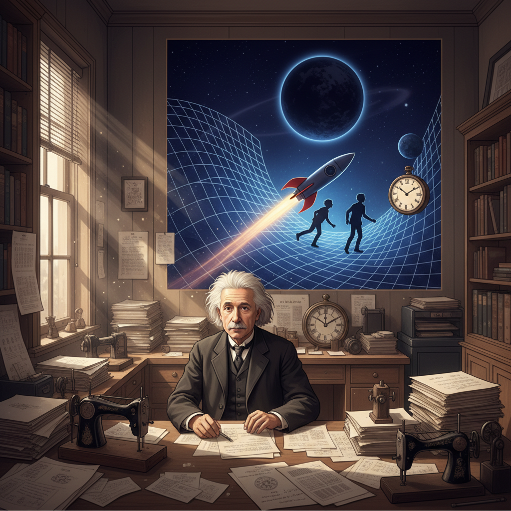 Comprendre enfin la Relativité Générale (sans être mathématicien) generated image (1)