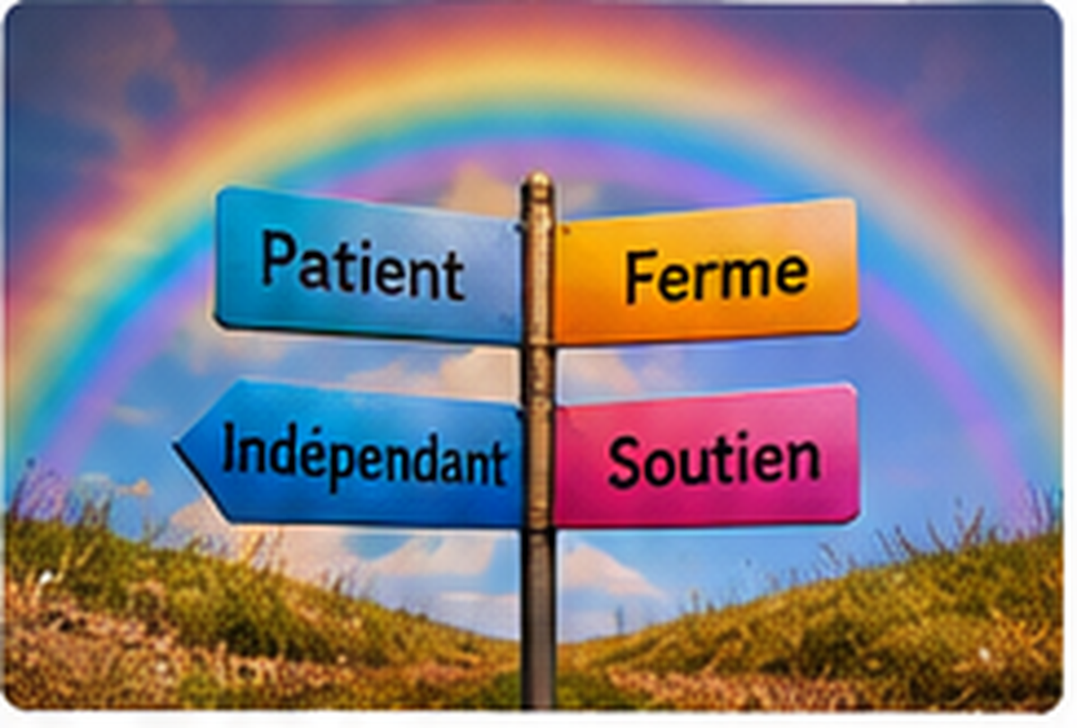 Rainbow ruse, attribuer deux traits opposés