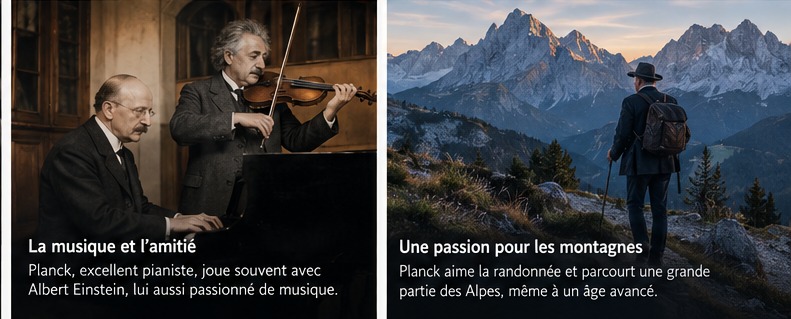 Max Planck : l’équation qui a fait dérailler la physique classique Planck, Einstein, musique et montagnes